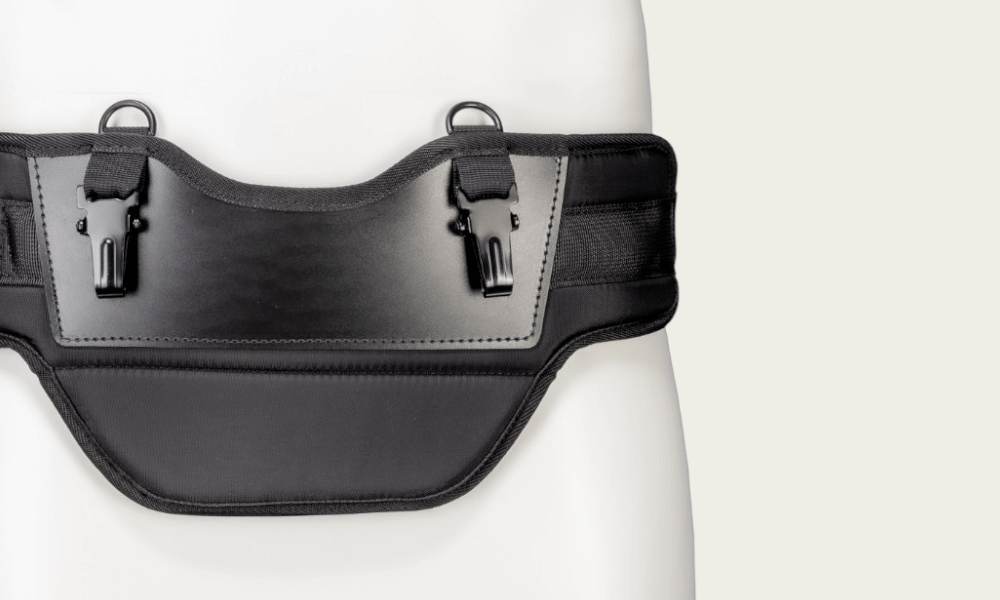 Waist belt for carrying Micro and Mini Flex transmitters | Scanreco